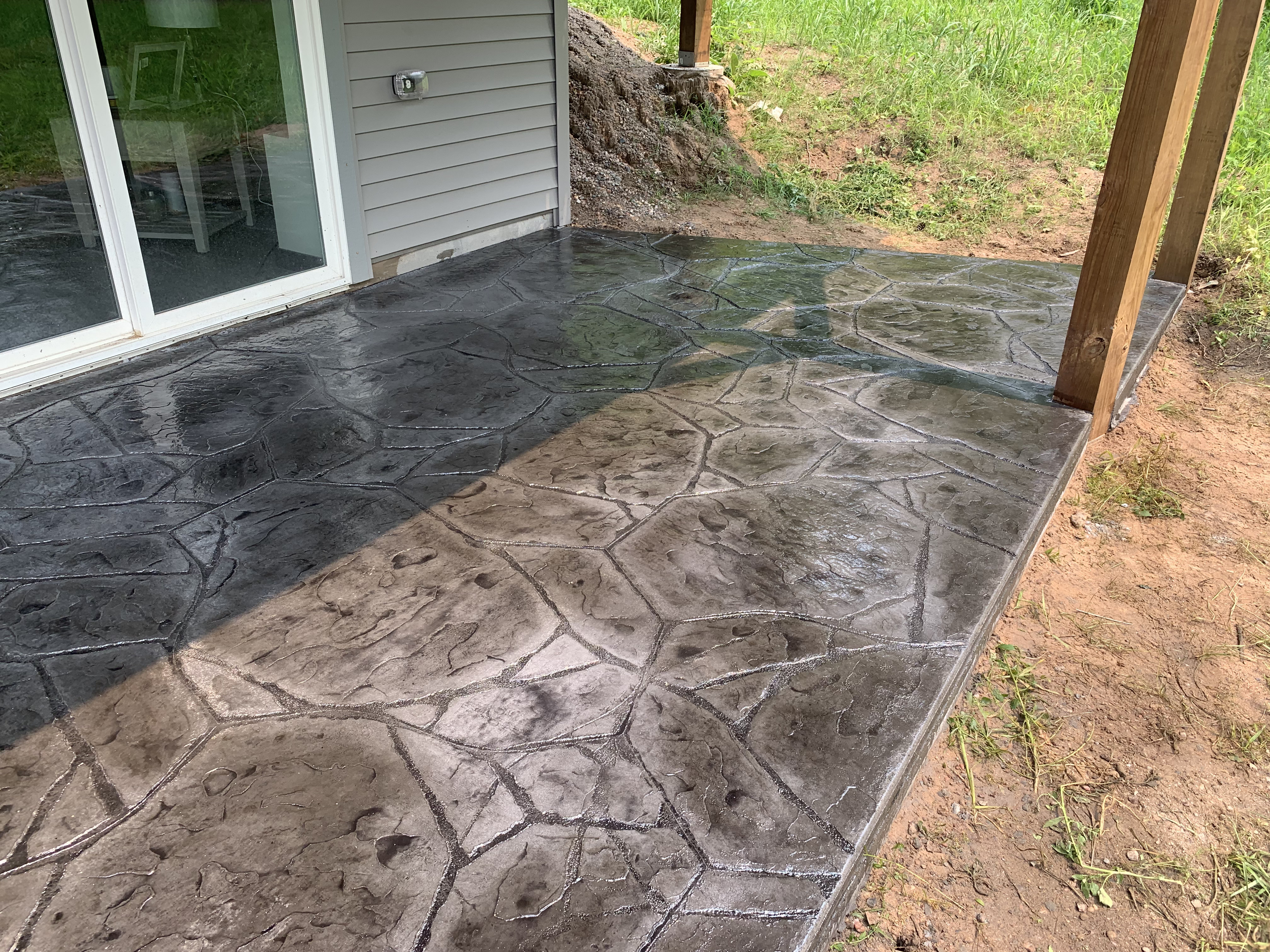Concrete installation by RK Masonry Services in Weston, WI