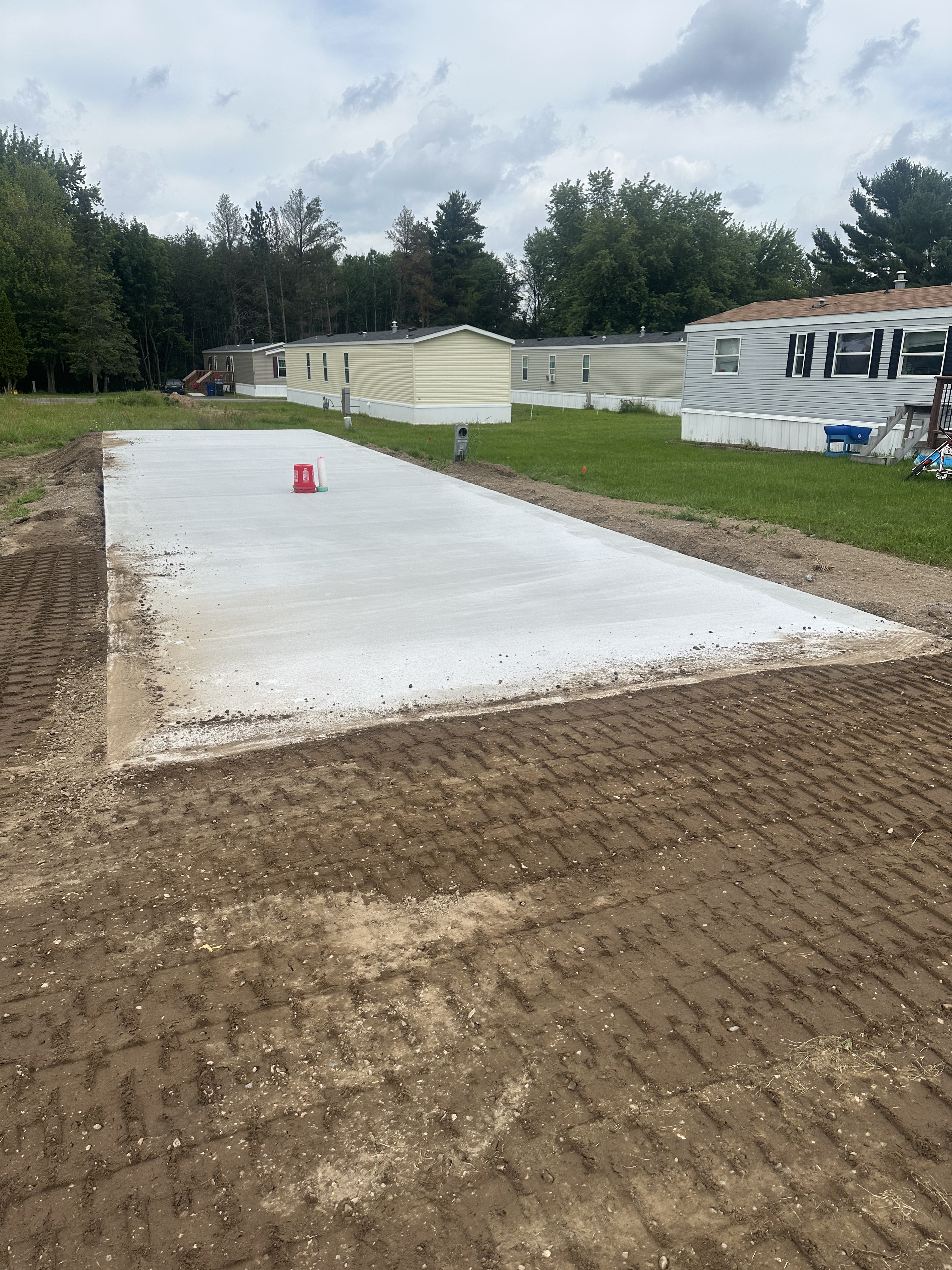 Concrete installation by RK Masonry Services in Weston, WI