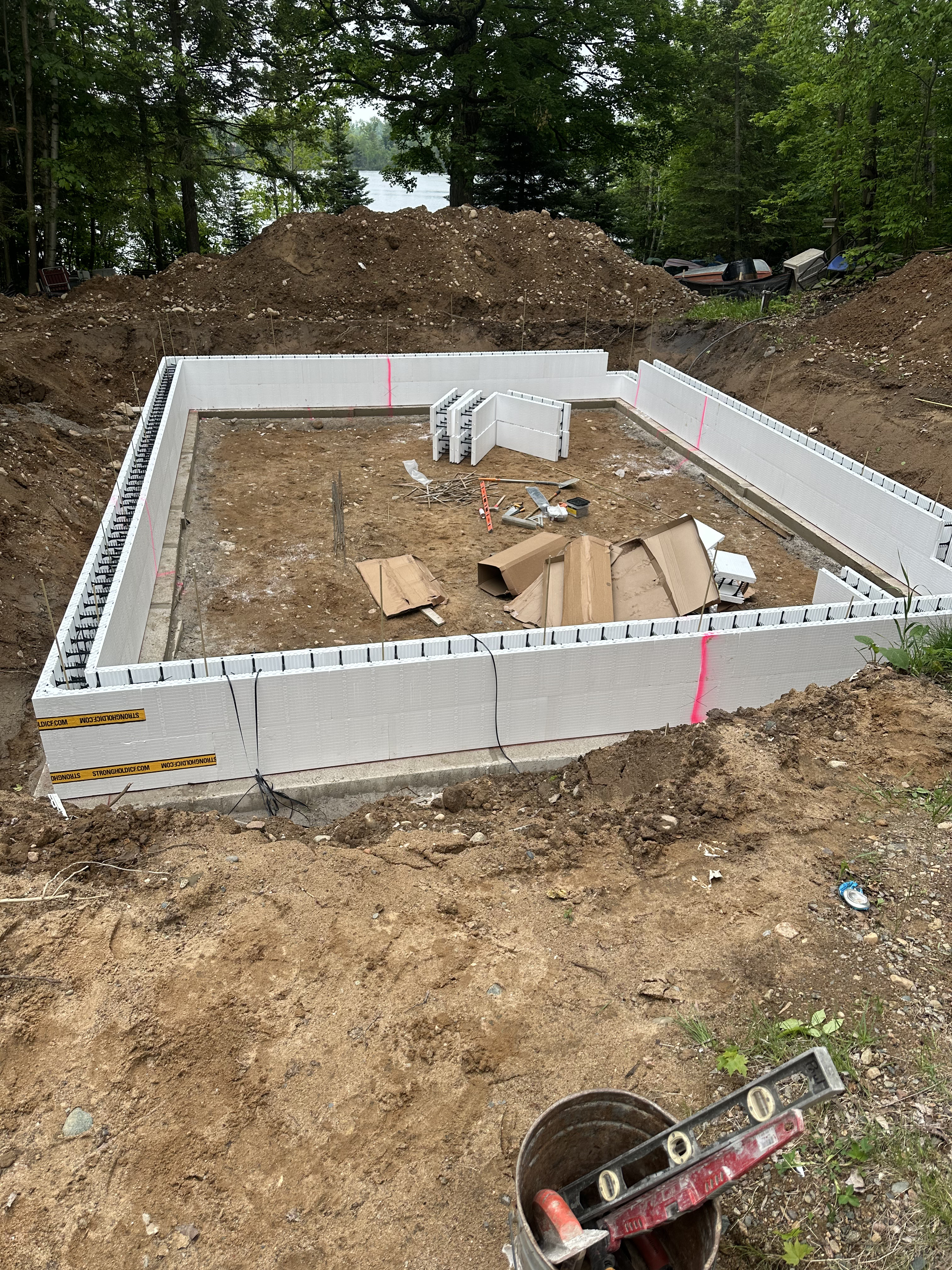 Concrete slab installation in Marathon County, WI